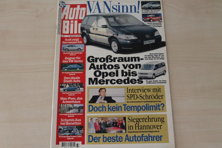 Deckblatt Auto Bild (37/1994)